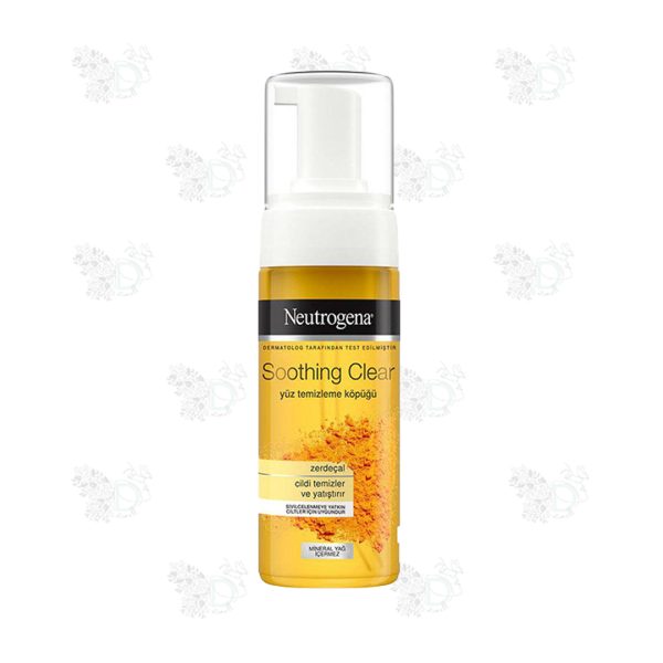 فوم شست و شوی صورت نوتروژینا زردچوبه( Soothing Clear) 150ml